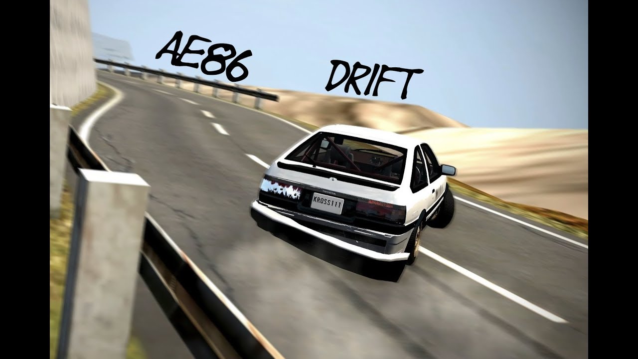 BeamNG.drive Tofu Delivery (Toyota AE86 Drift)