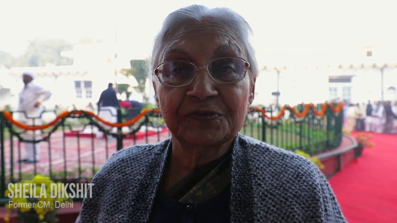 Sheila Dikshit speaking on the occasion of the 133rd #CongressFoundationDay