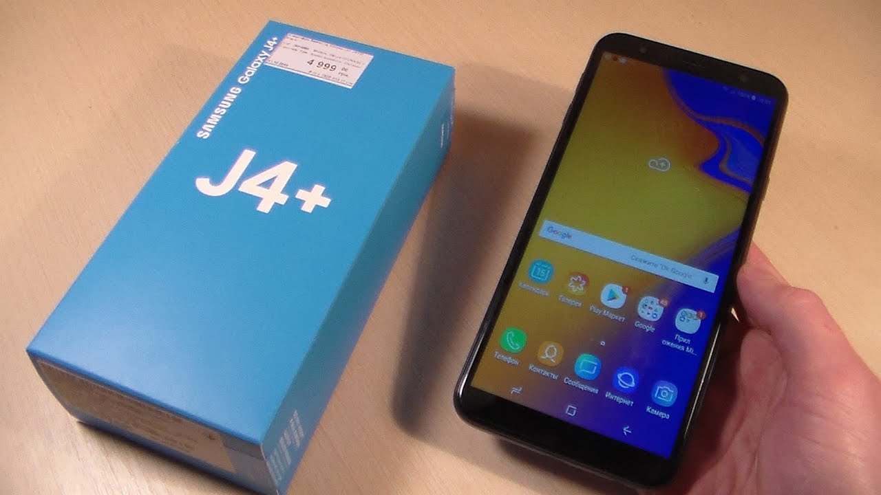 Обзор Samsung Galaxy J4+ Plus (J415F)