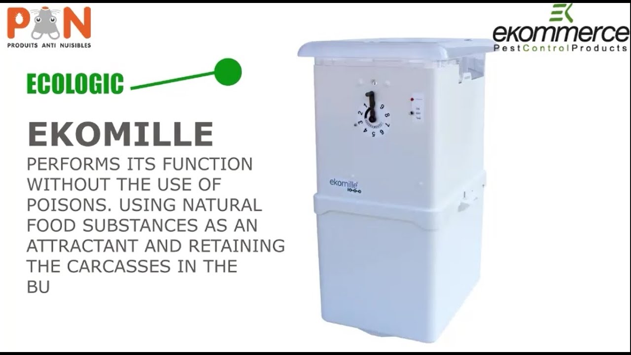 EKOMILLE  - Solution non-toxique de capture en continu des rongeurs