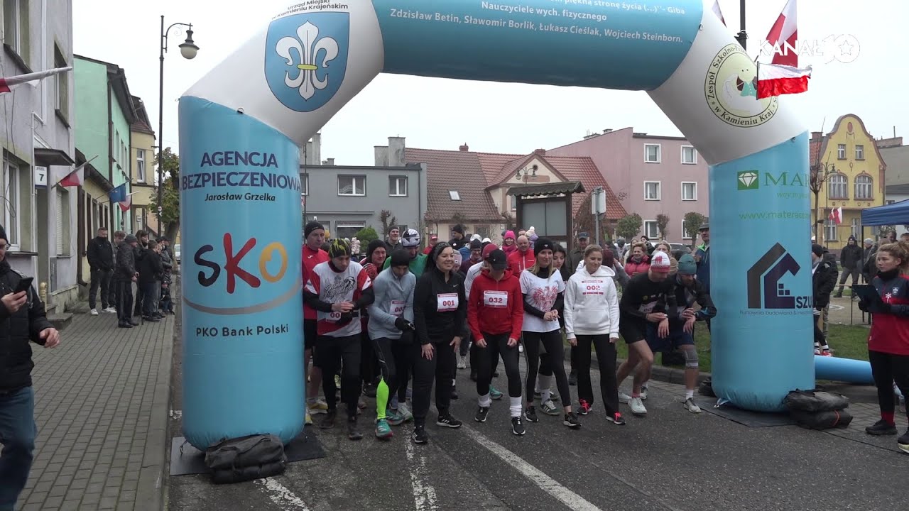 Bieg Niepodległości w Kamieniu Krajeńskim, 10-11-2024
