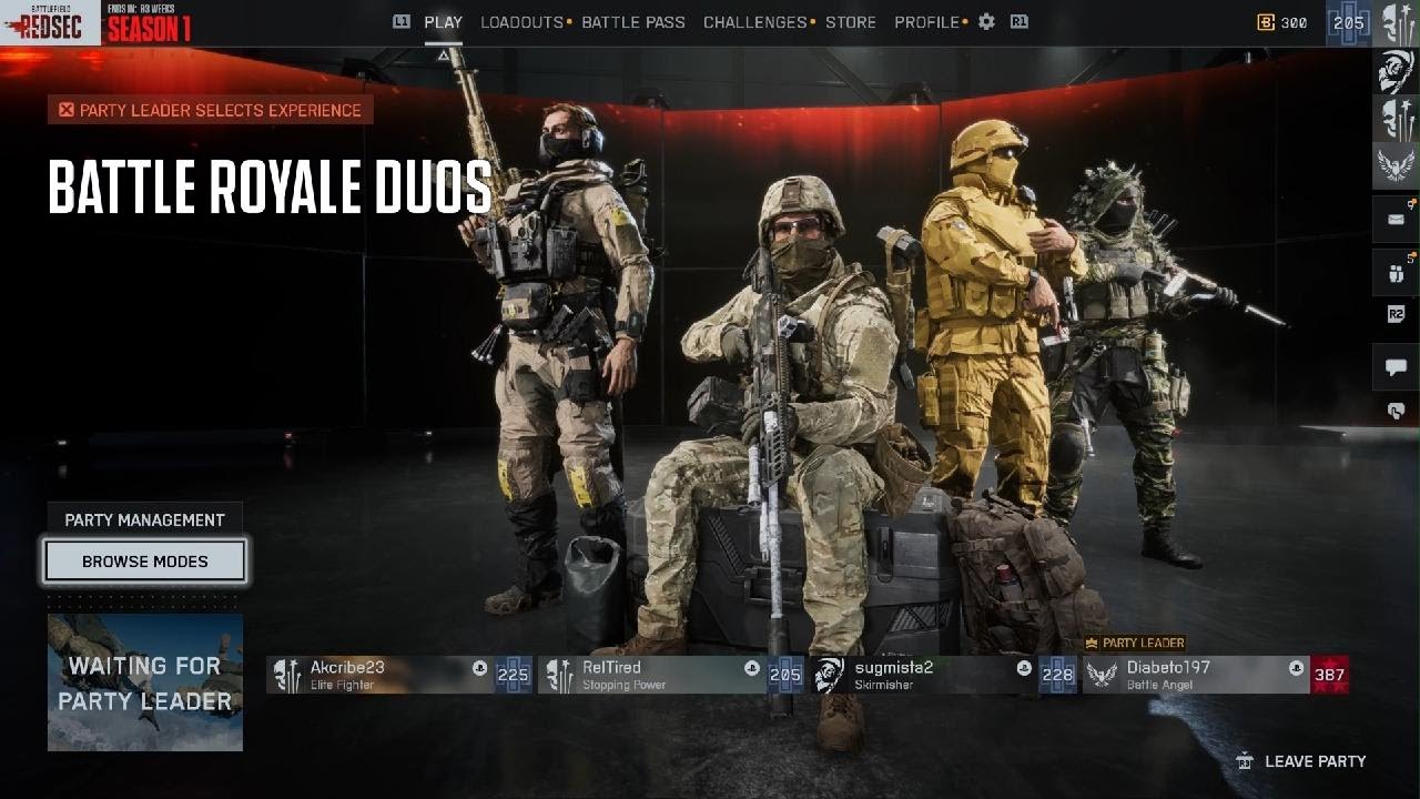 Ranked Redsec Pro Squad Gameplay 