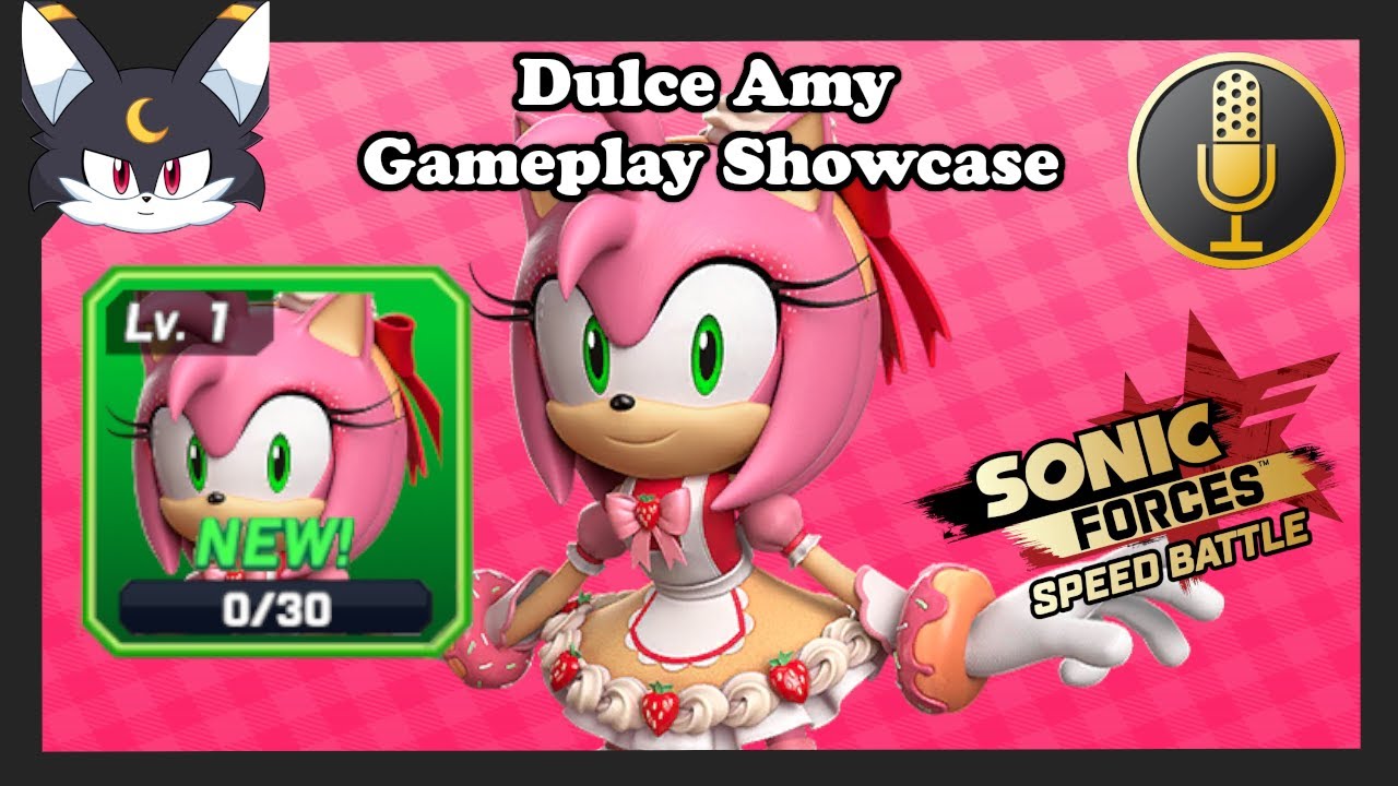 Sonic Forces: 🎤Dulce Amy Gameplay Showcase 🎤