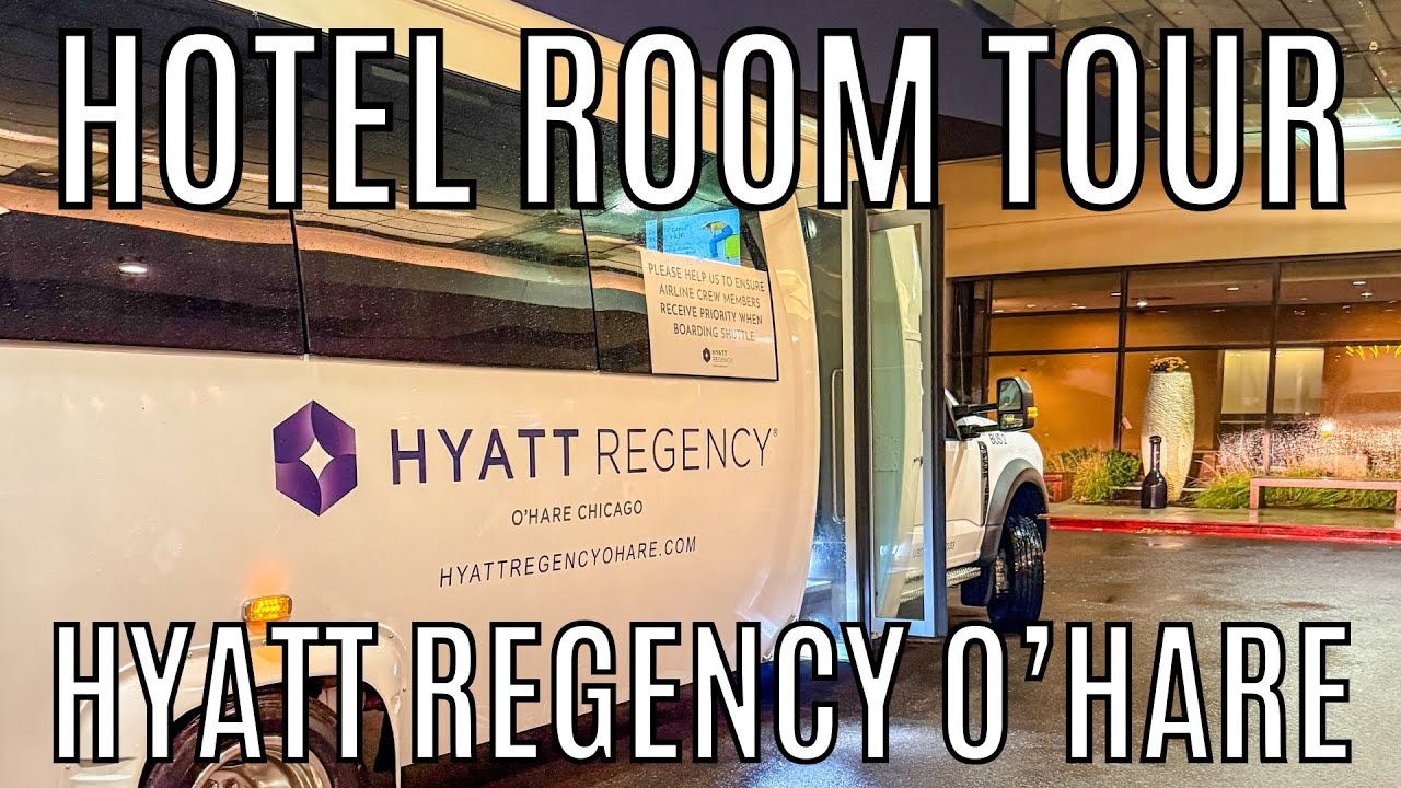 Hyatt Regency O’Hare Chicago 1 King Room Tour | ORD Airport Hotel Review