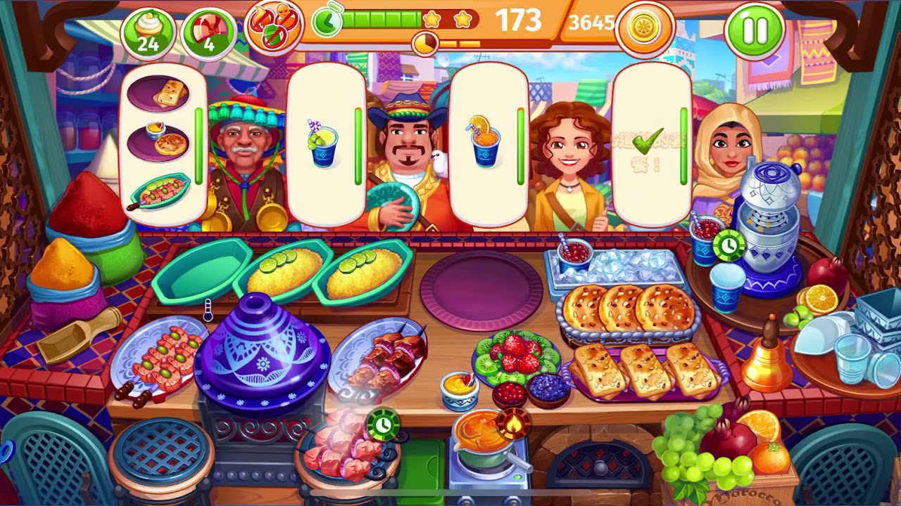 Cooking Craze - Casablanca First Restaurant/ bonus level