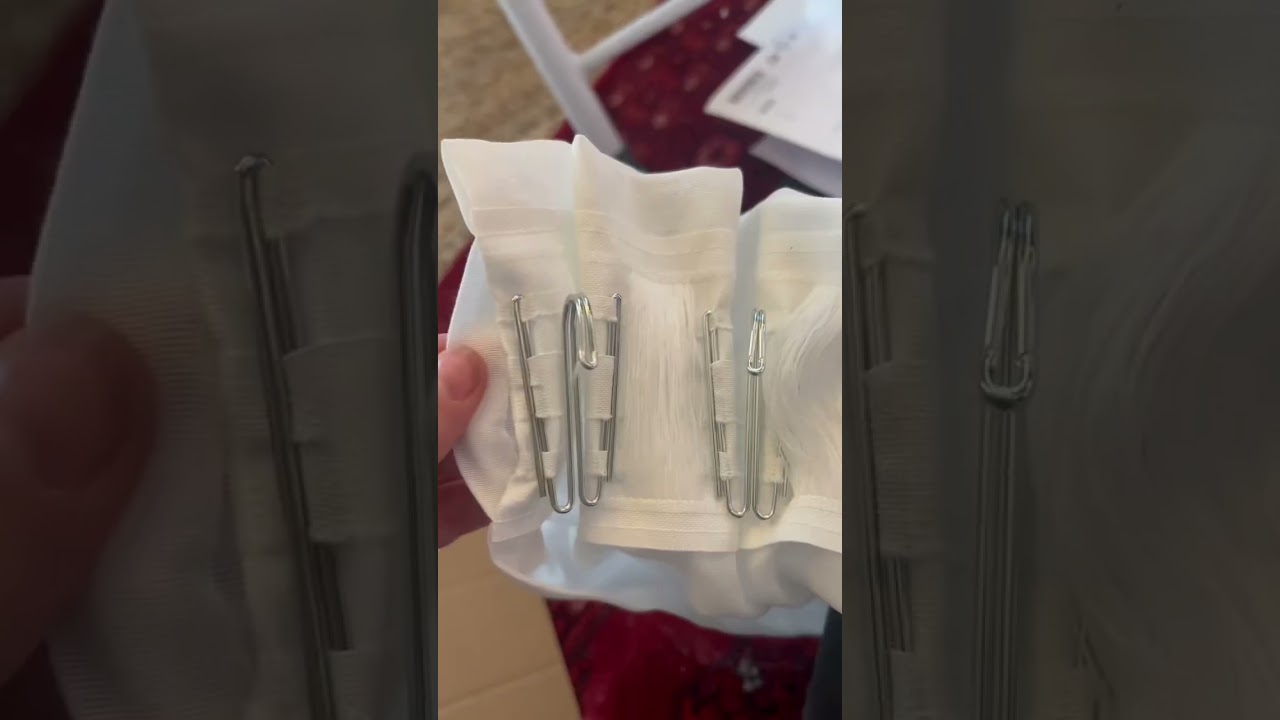 Choose the best hook for your curtains! Follow on IG & Tik Tok for more: @annivanderbeek #curtains