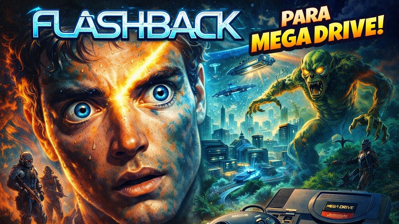Hoy Jugamos a Flashback para Megadrive , un juego adelantado a su tiempo.