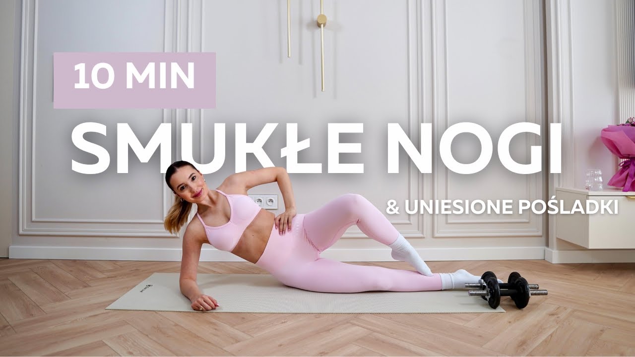 10 MIN TRENING MODELUJĄCY NOGI | Szczupłe Uda, Uniesione Pośladki, Smukłe Łydki