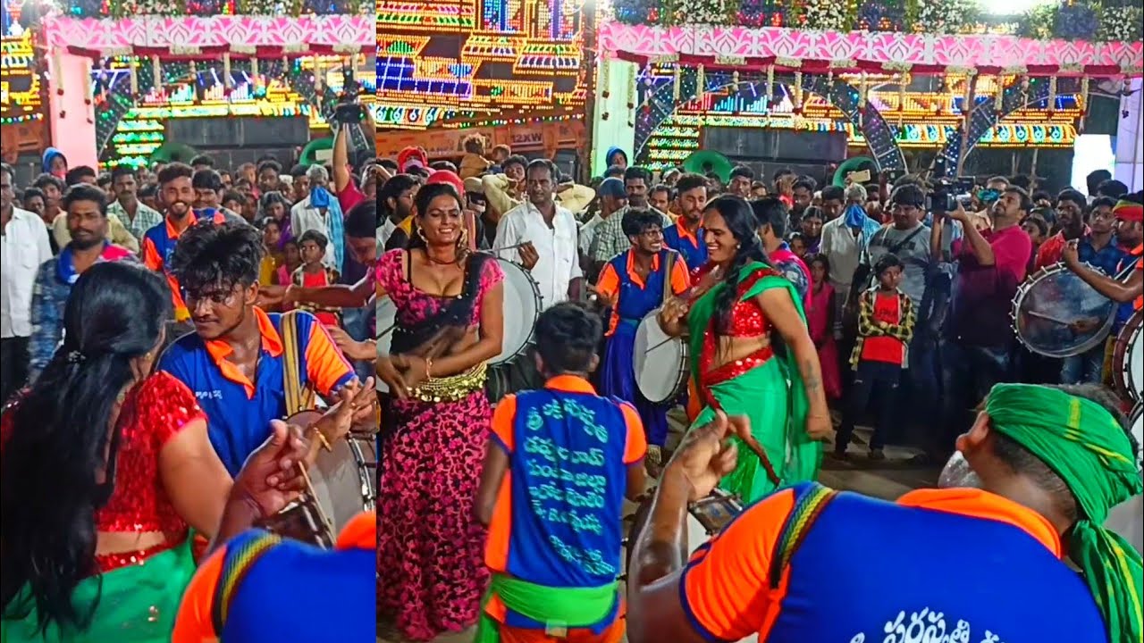 dappula music dance || Allur poleramma jathara video (49)