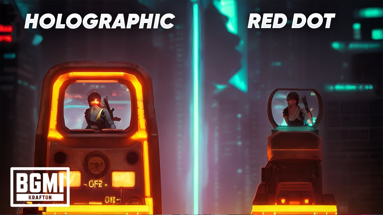 Red Dot vs Holographic Sight | Recoil And Field Of View | BGMI