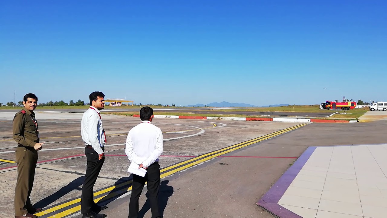 Landing at Shimla Airport
