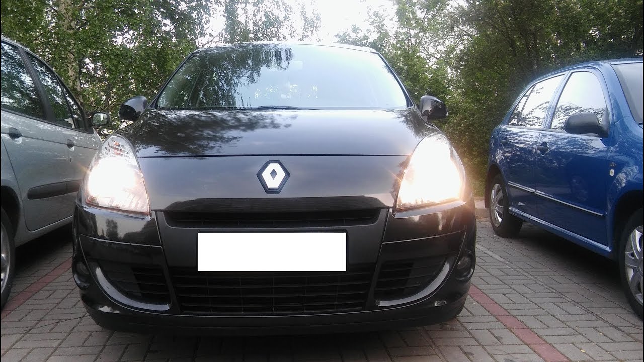 Renault Scenic 3 - Czyszczenie odpływów w podszybiu
