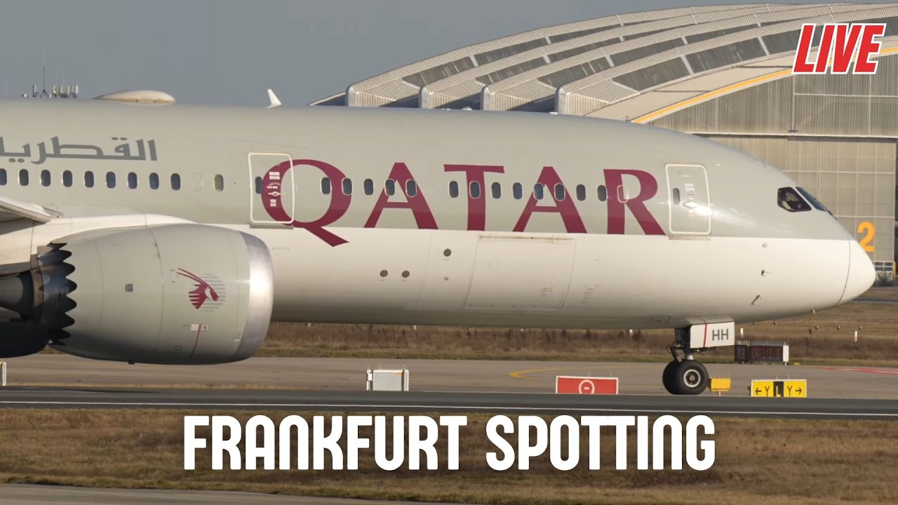 LIVE Frankfurt Airport Plane Spotting FRA, 01.03.2026
