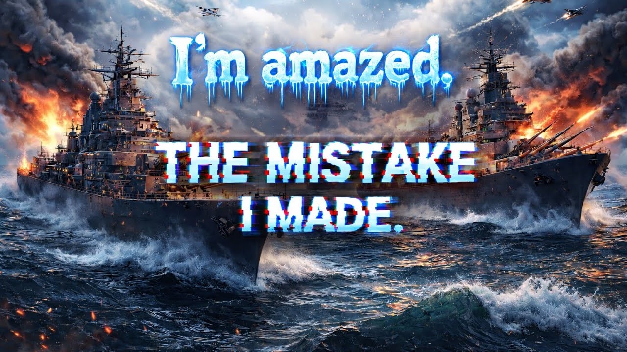 |Battle of warship| I'm amazed. The mistake i made.