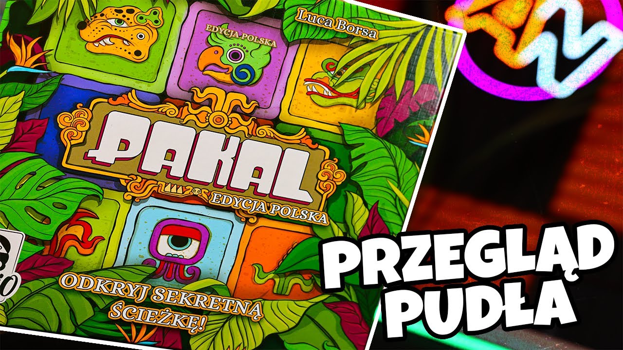 Pakal - logiczna układanka ćwicząca pamięć | Opis Gry | Zawartość Pudła | Kontrola Jakości