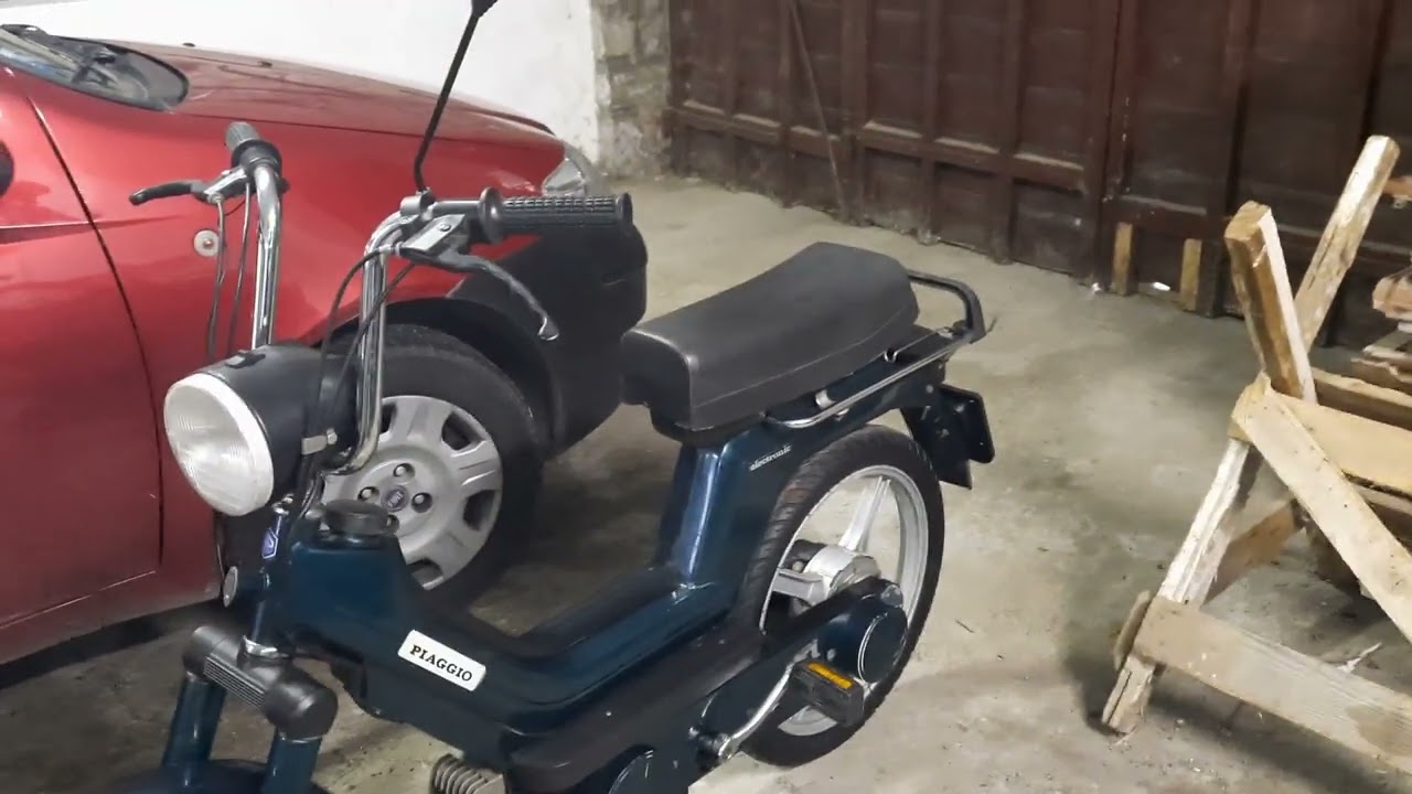 Piaggio Si verde finito e prova accensione