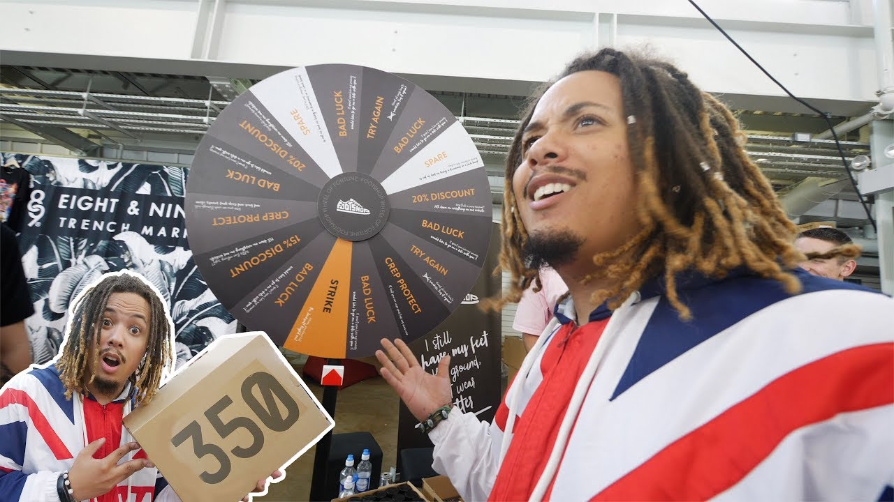 I WON YEEZYS IN LONDON AT SNEAKERCON !!! FIRST SNEAKER PICKUP (NO CLICKBAIT) !!!