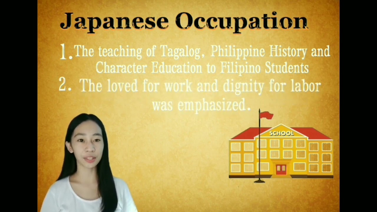 Japanese Era - Prof. Ed Report