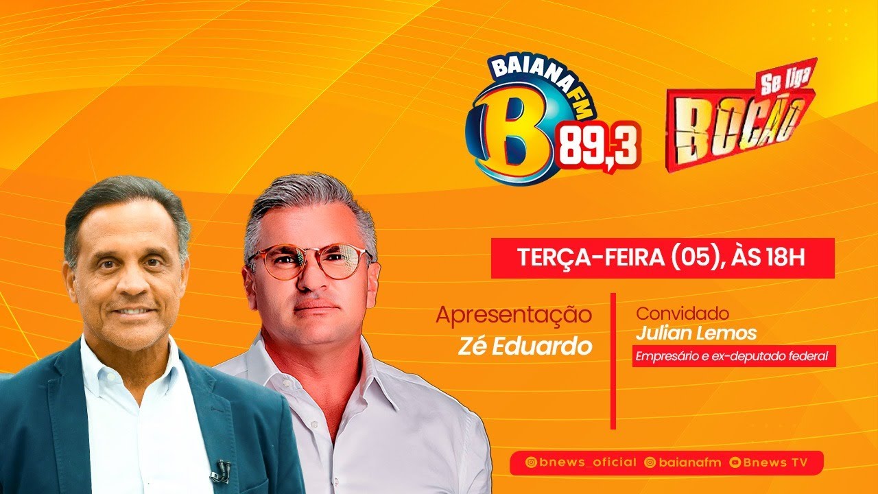 Julian Lemos no Se Liga Bocão desta terça (05/08/25)