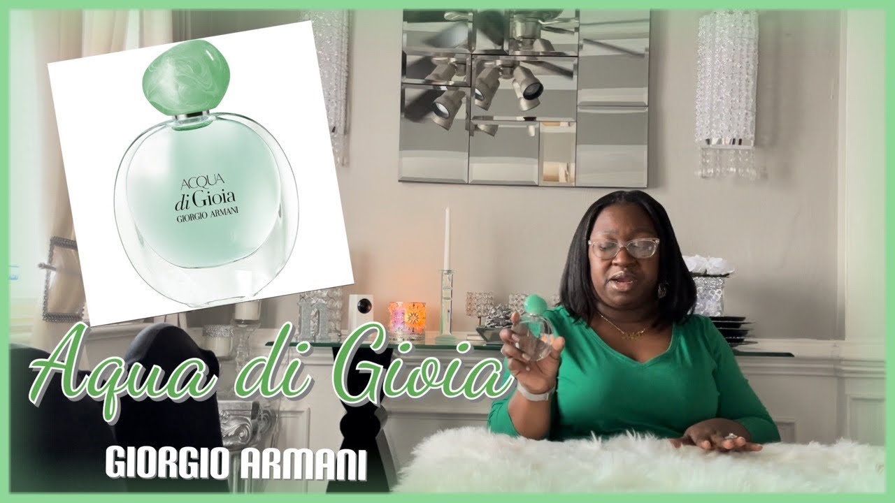 Spring/Summer scent Aqua di Gioia, Giorgio Armani perfume