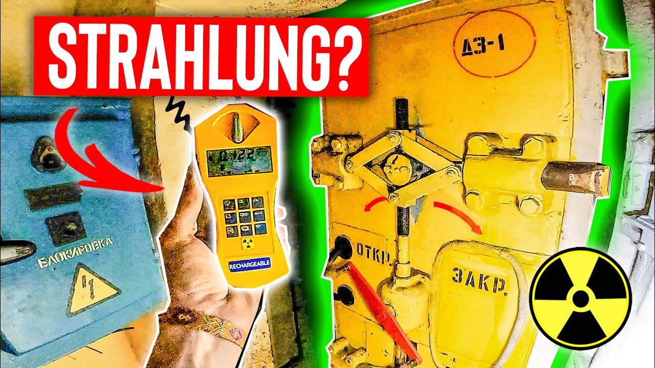 RADIOAKTIVE STRAHLUNG im ATOMSCHUTZ-BUNKER?☢️ | Wiedersehen mit PUSHKIN!