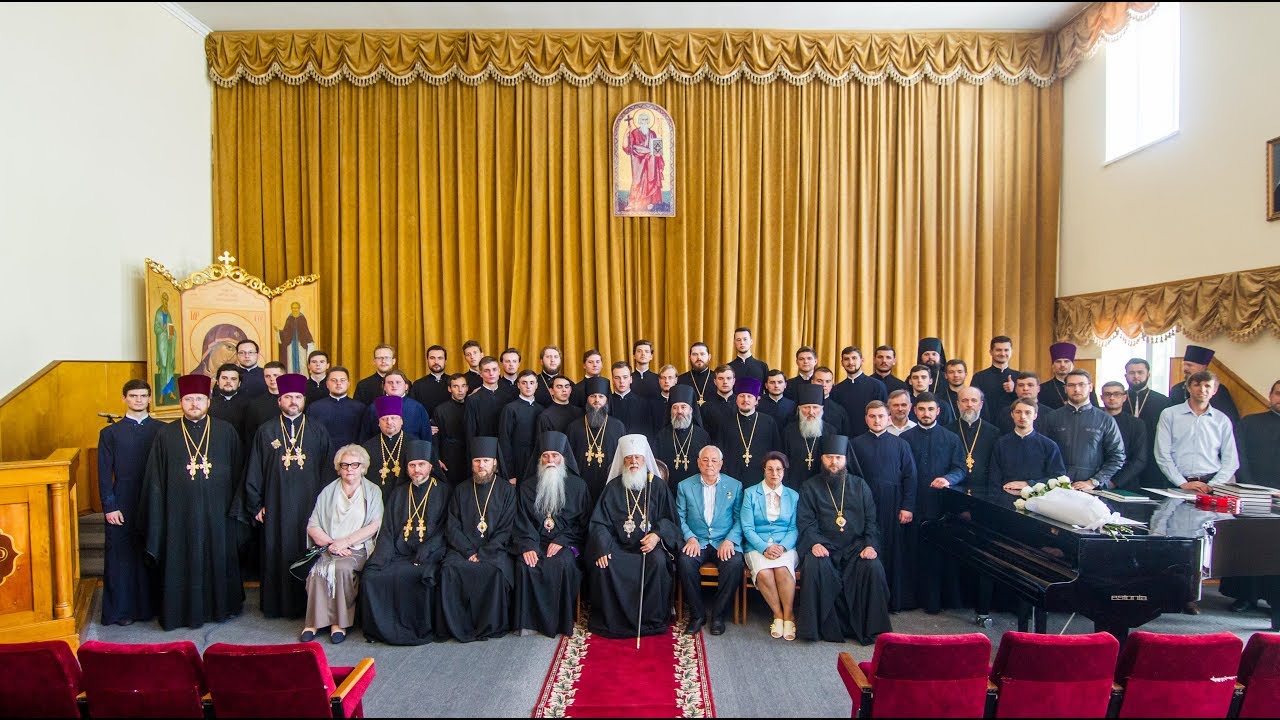 Выпускной акт в Одесской духовной семинарии