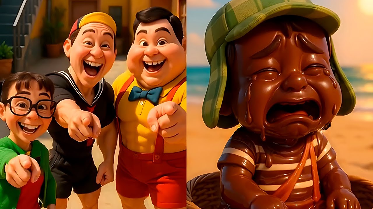 Los Videos del Chavo con IA que mira TU ABUELA en Facebook