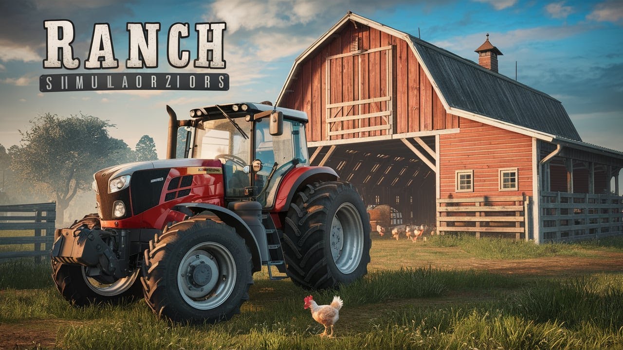 Hens Farming | EP:1 Ranch Simulator | Spanker Farming