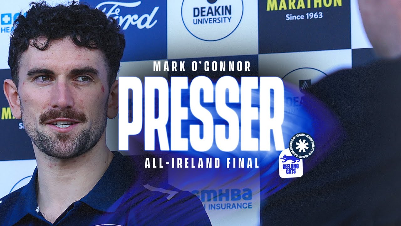 Mark O'Connor Press Conference | All-Ireland Final Victory