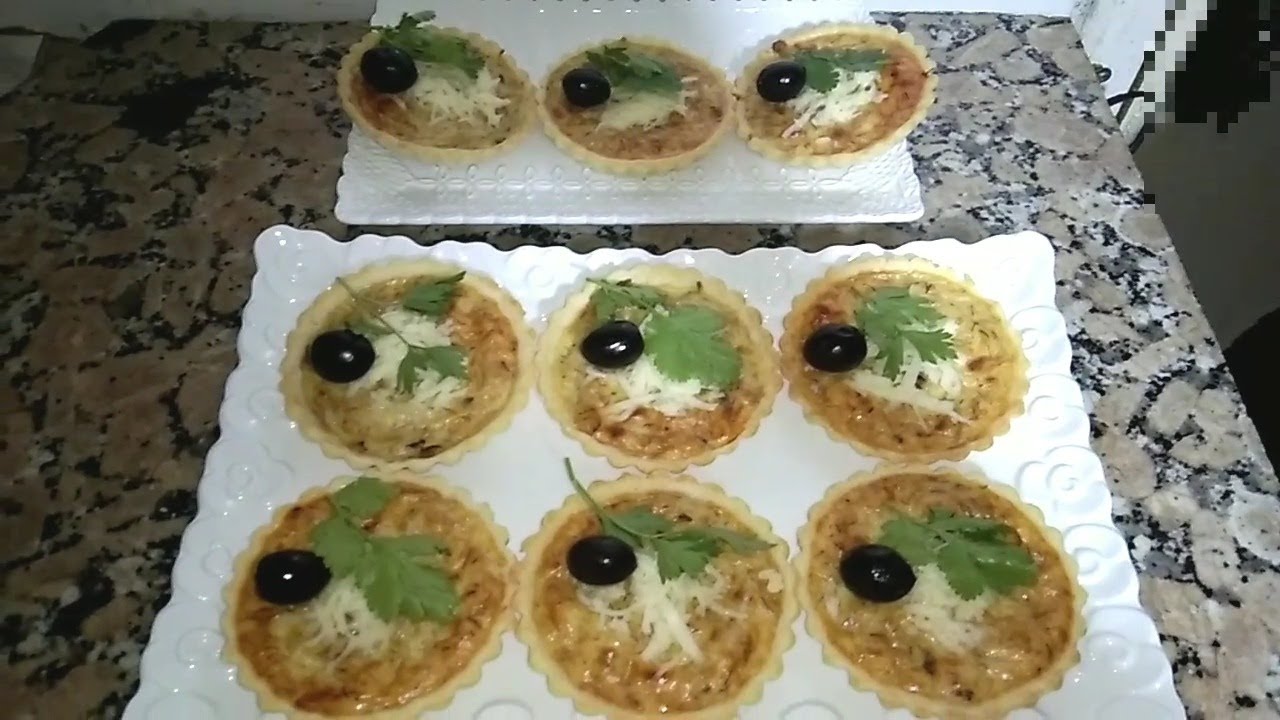 ميني كيش ساهل واقتصادي بدون زبدة وبدون بيض بعجينة رائعة 👌😋