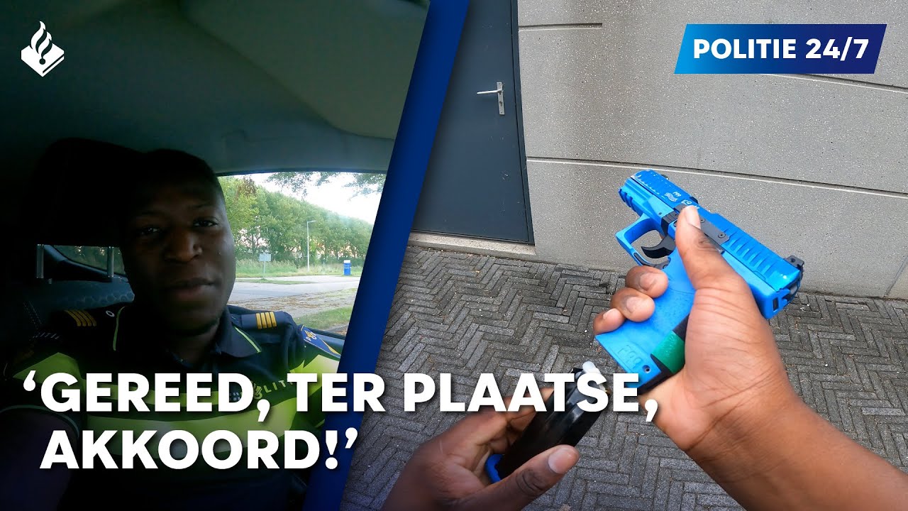 Politie 24/7 | Verplaatsen onder dekking | Schiettraining