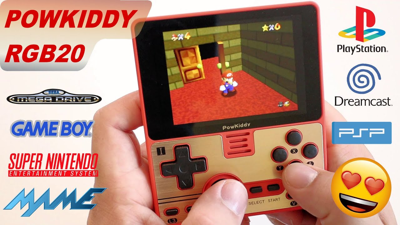 Powkiddy RGB20 : Console émulatrice rétro