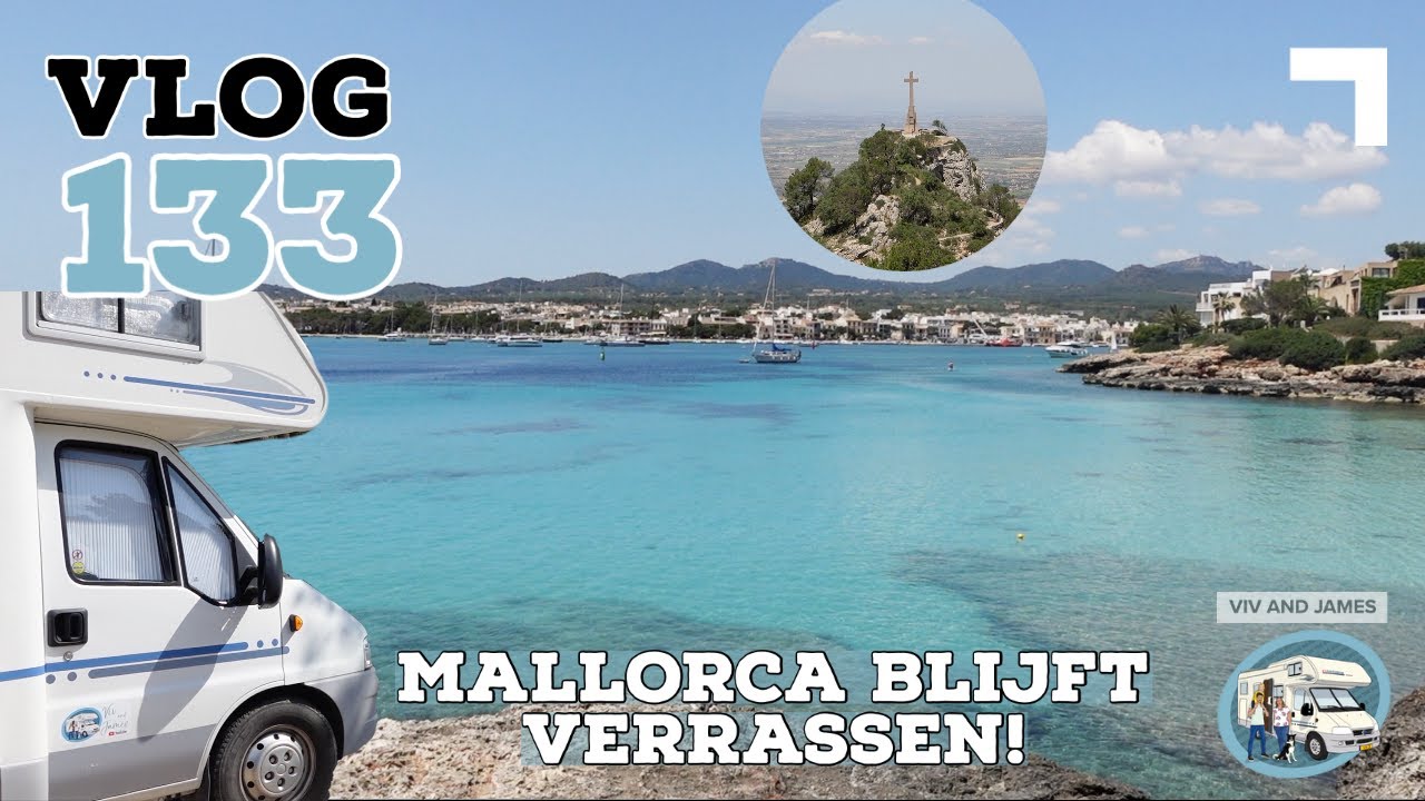 VLOG #133 Echt Camperen! We volgen de kustlijn van Mallorca, zwemmen in de mooiste baaien!