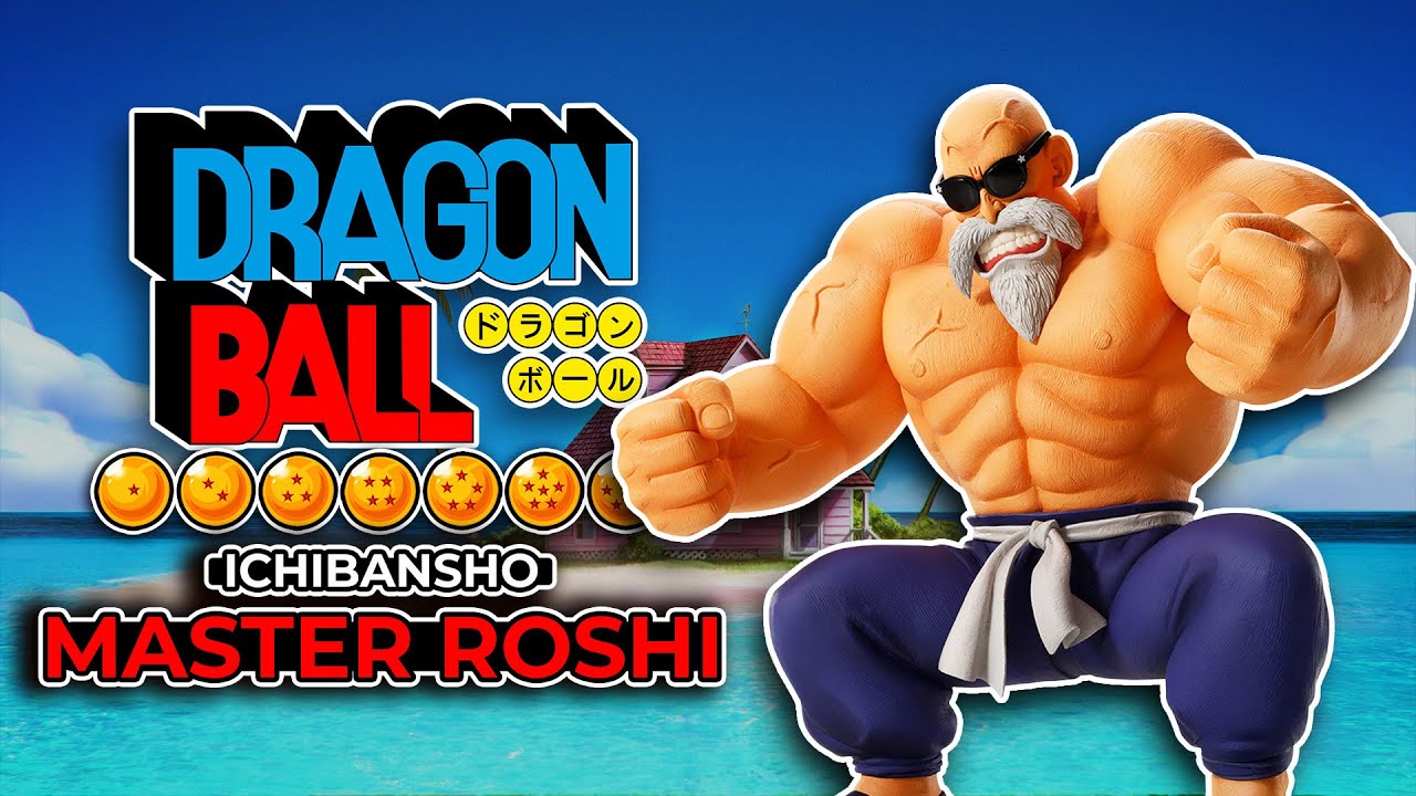 Dragon Ball Roshi Kamesennin figure. He is HUGE Ichibansho Masterlise figure 一番くじ ドラゴンボール