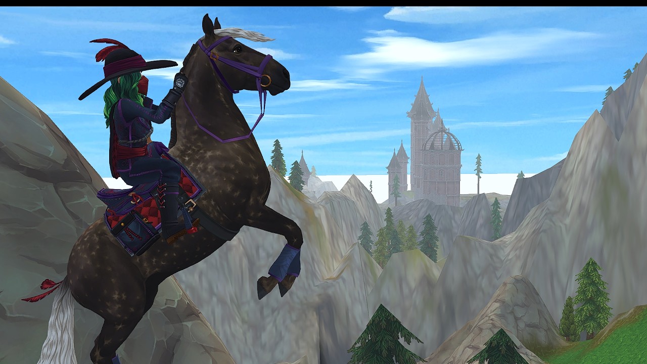 Climbing Near Marchenghast Castle (star stable)