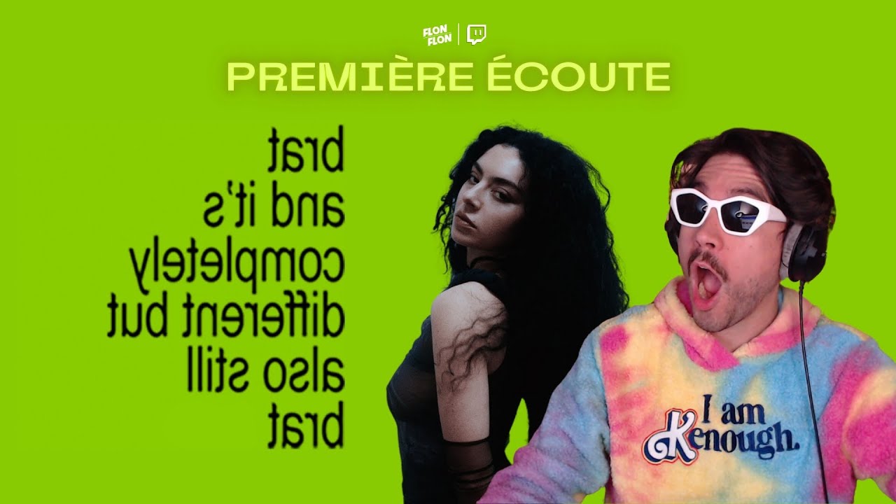 PREMIÈRE ÉCOUTE : Charli xcx - Brat and it's completely different but also still brat