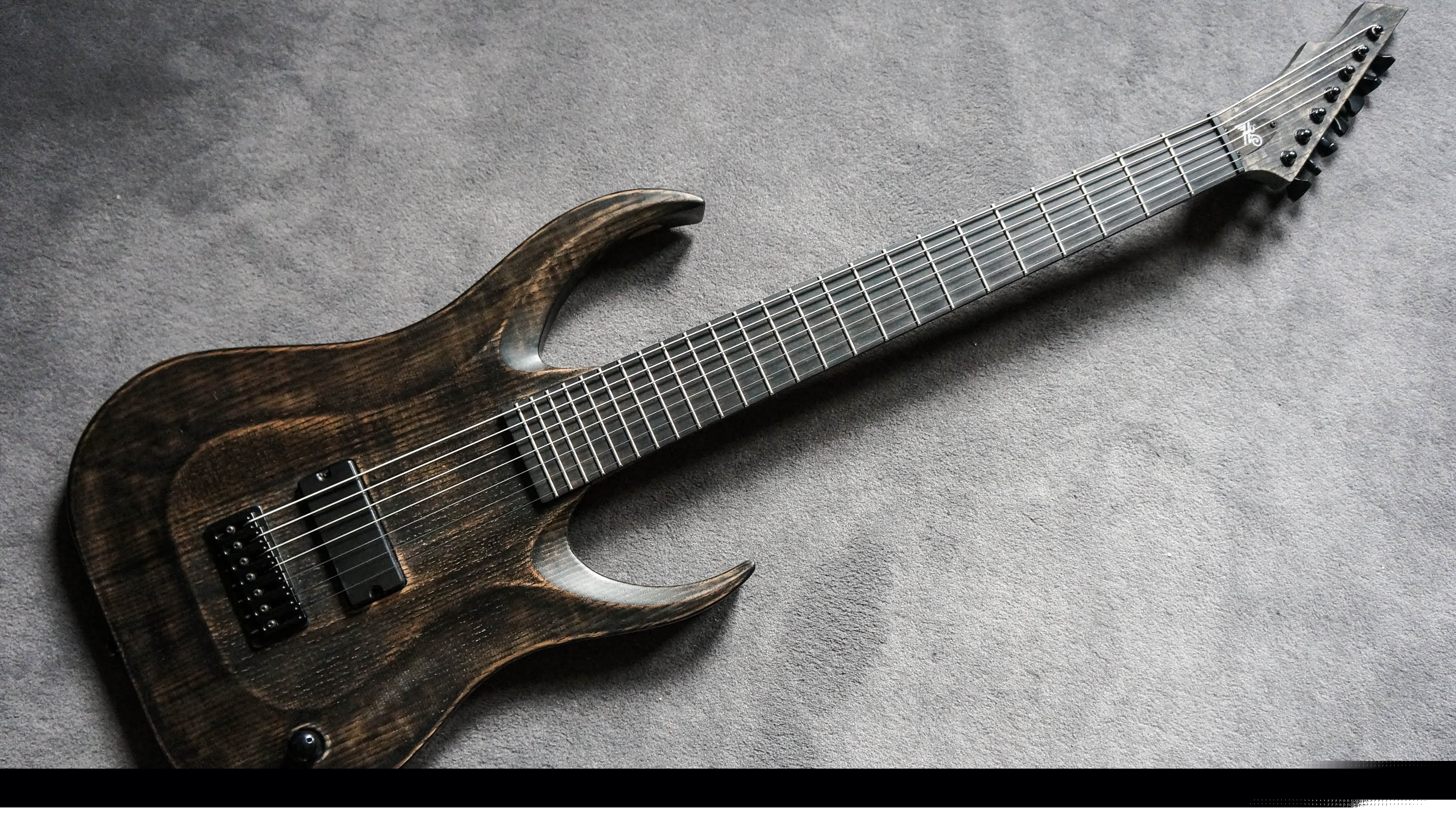 Hapas Guitars - The Making of Kayzer One - 27 Inch 7 String Baritone Guitar