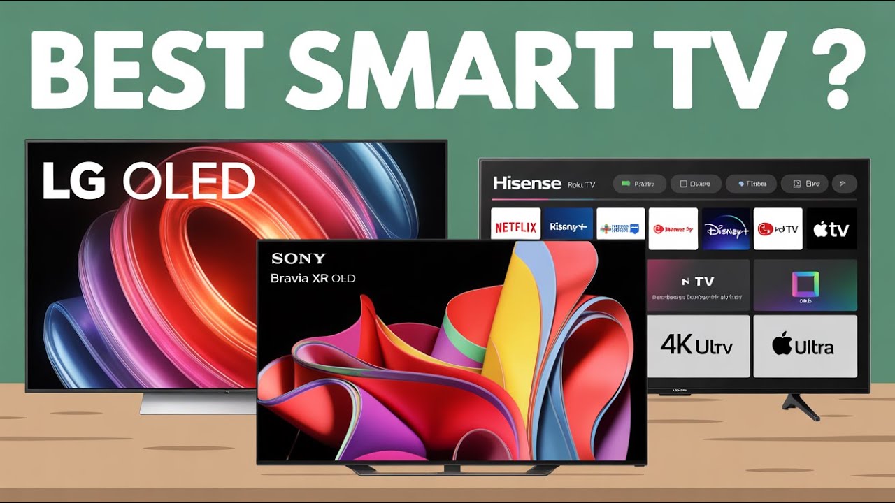 Top 5 BEST Smart TVs in (2025)