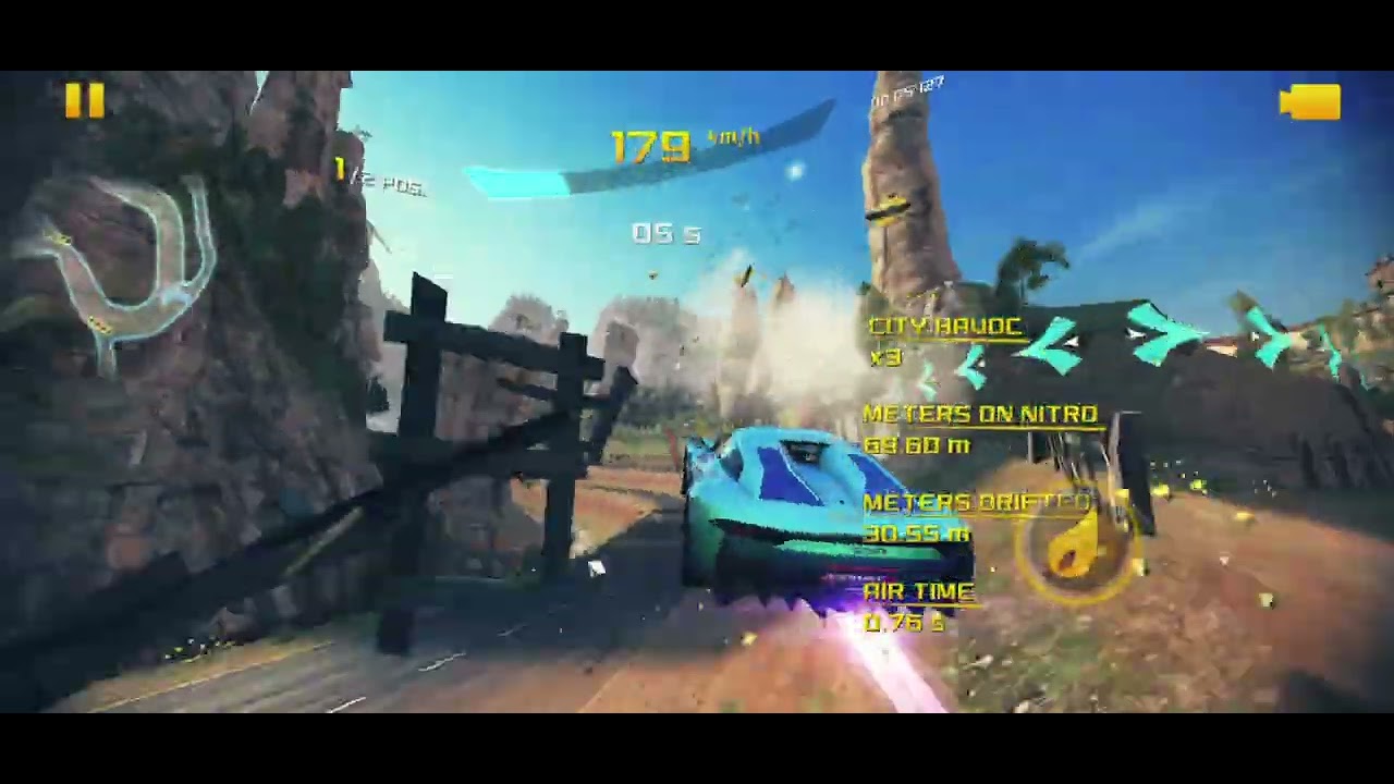 Asphalt 8 winning an elimination round compilation #2