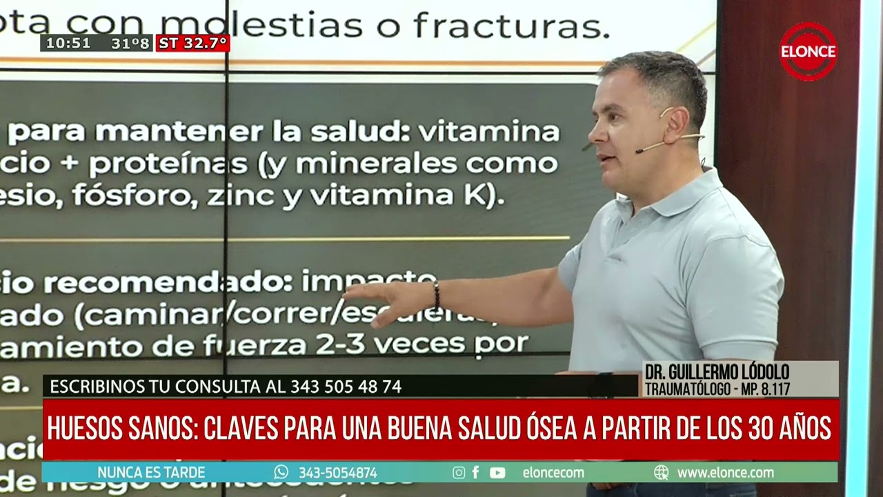 Claves para una buena salud &oacute;sea en los hombres - Dr. Guillermo L&oacute;dolo 04/02/26