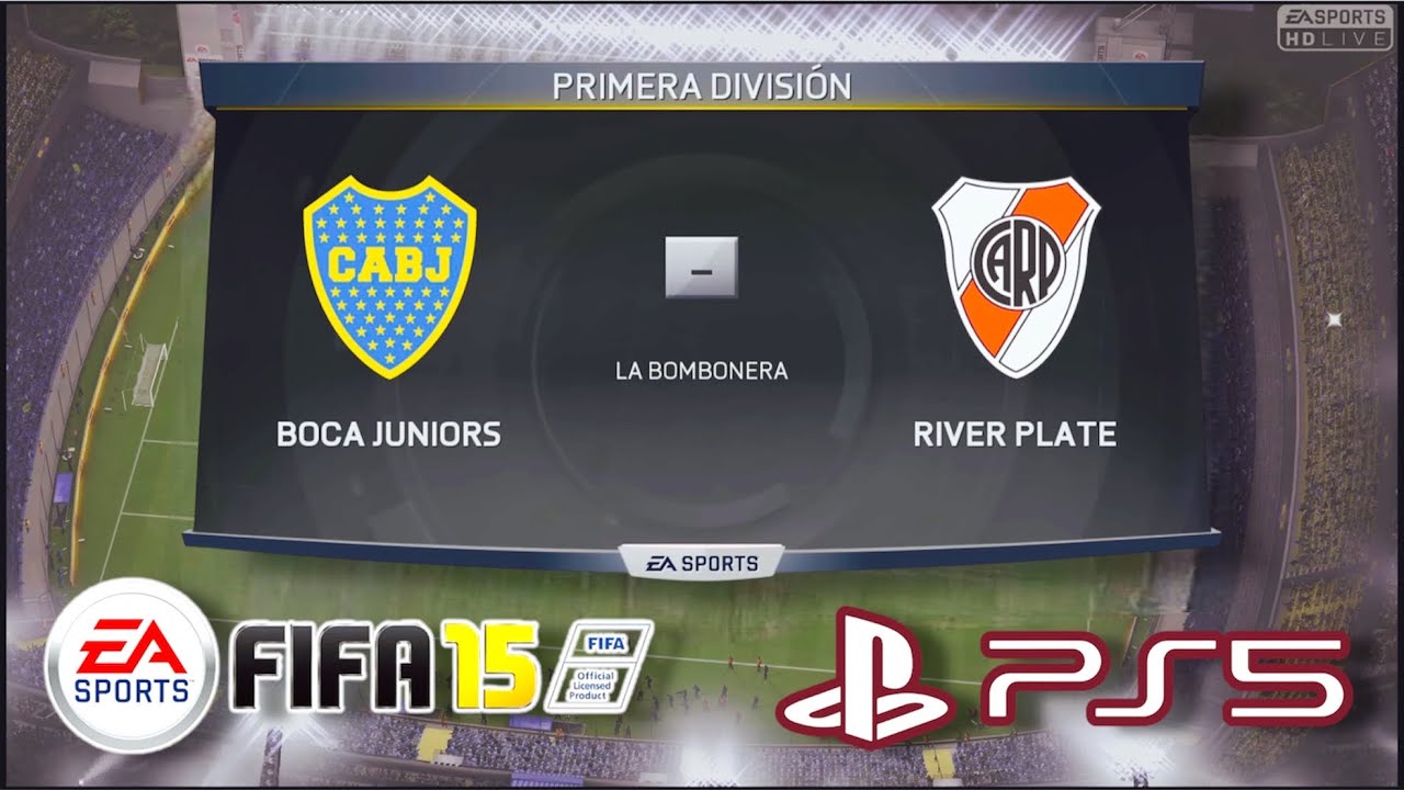 FIFA 15 BOCA vs RIVER PS5 2026