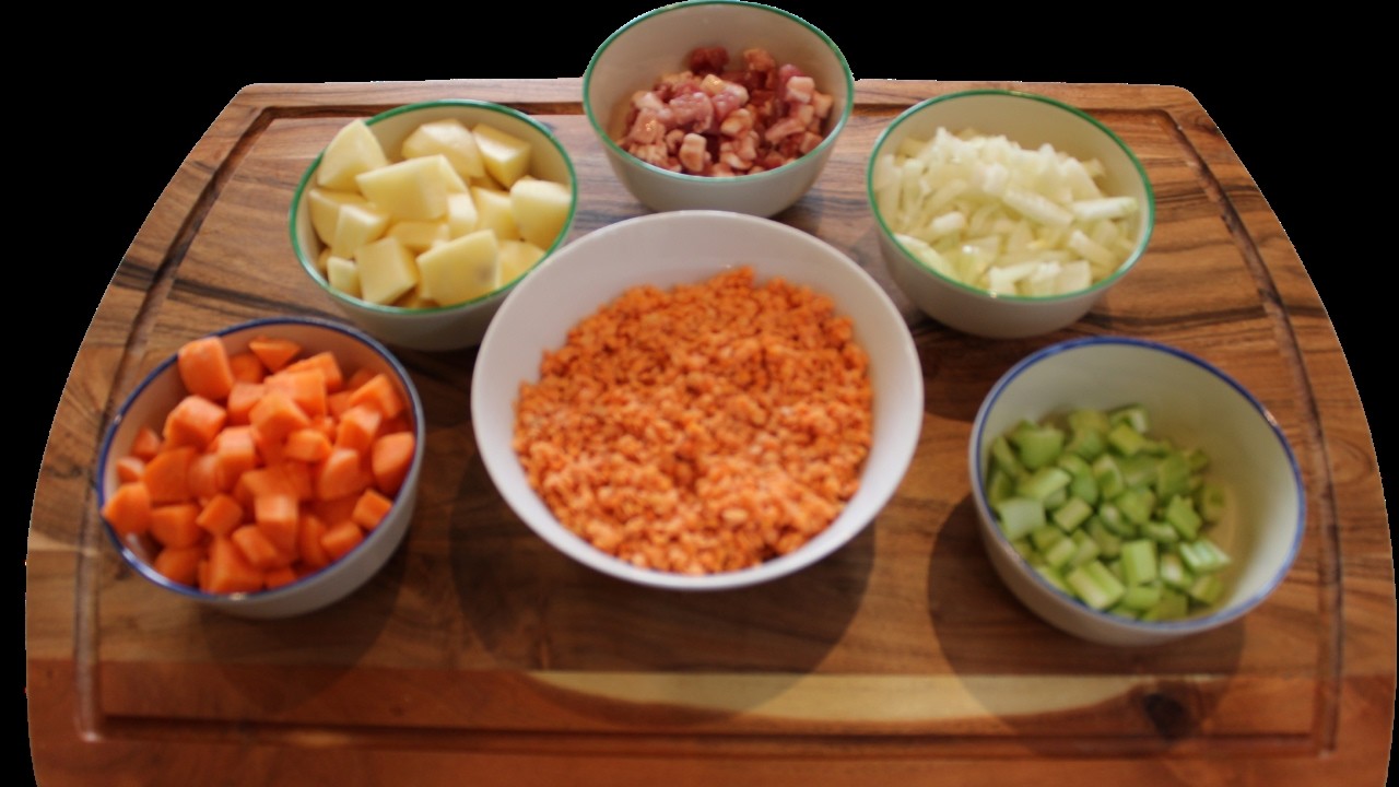 Healthy Lentil Soup Made from Scratch (No Cream, No Oil)