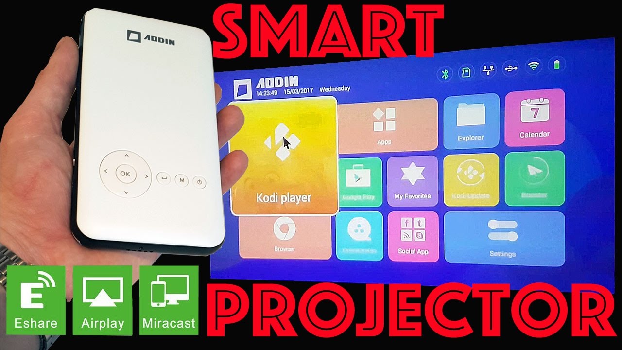Reviewing the Aodin T88 Mini Smart Projector : This Thing Is Incredible!