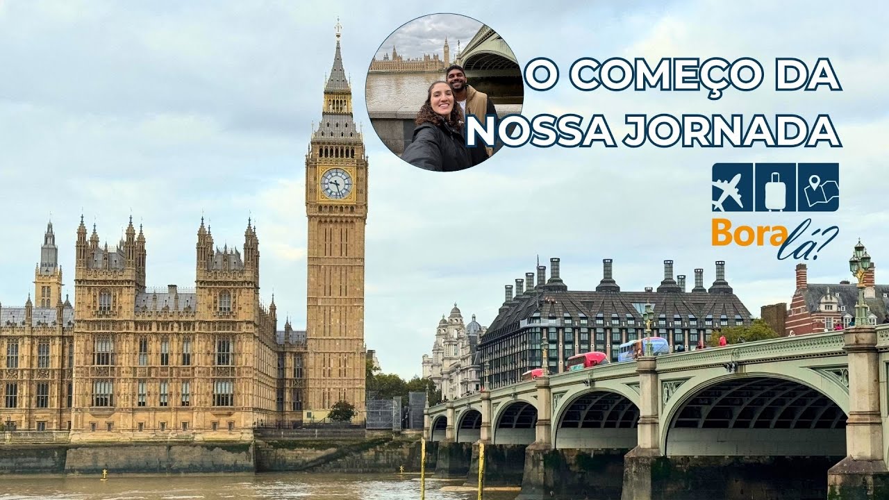 Do Brasil à Inglaterra: Começo da Nossa Jornada | Bora Lá?