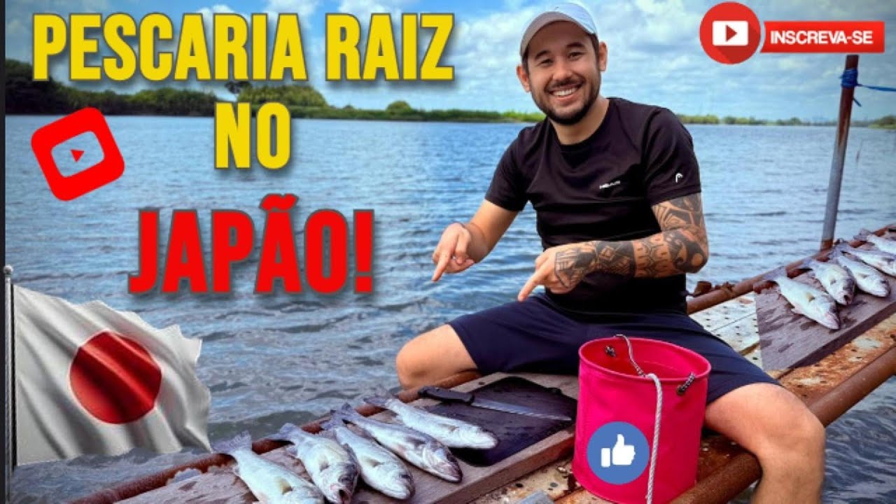 PESCARIA RAIZ NO JAPÁO!