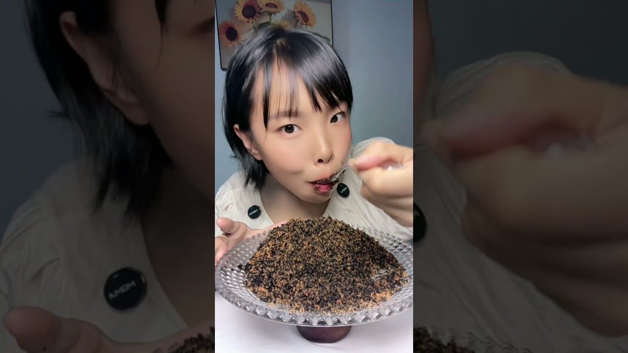 Asmr  fruity tobiko eggs. Renxing fish roe eating sound #creator