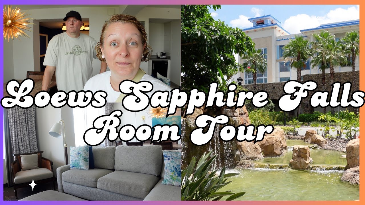 Loews Sapphire falls Suite Tour | We were blown away!!