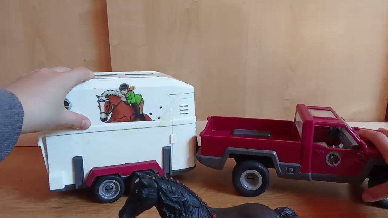 Je reviens de brocante avec plein de Schleich 🐎🥰