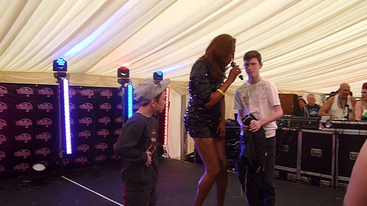 Sandra London @ Birmingham Pride 2014 with the kids