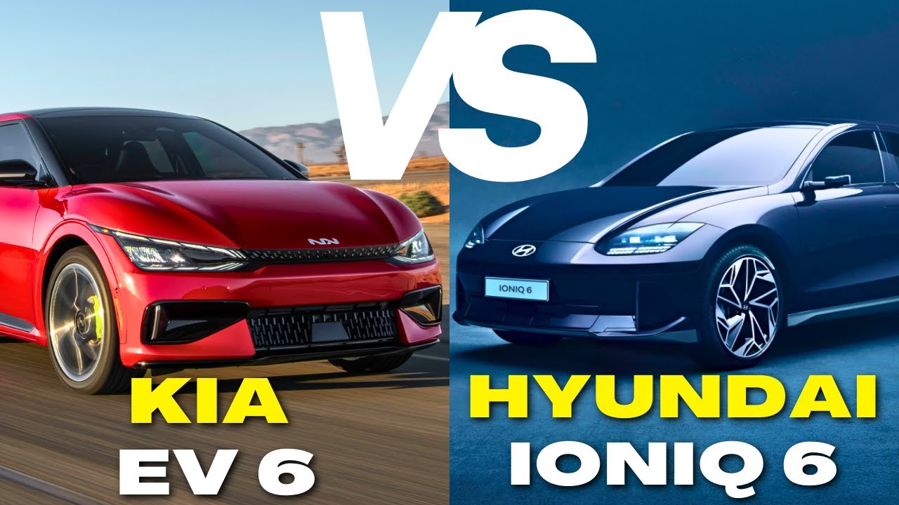Hyundai Ioniq 6 2023 Vs. Kia EV6 2023 | BEST Electric Car 2023?